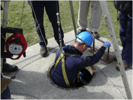 Confined Spaces Entry Drill
